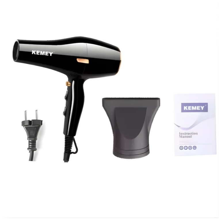 Επαγγελματικό πιστολάκι μαλλιών 3500W Kemei KM-9834 Μαύρο