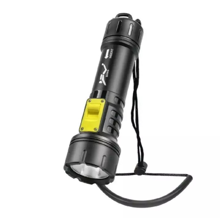 Φακός Κατάδυσης Υψηλής Ισχύος LED 1000 Lumens IPX8 με Μπαταρία Λιθίου 21700