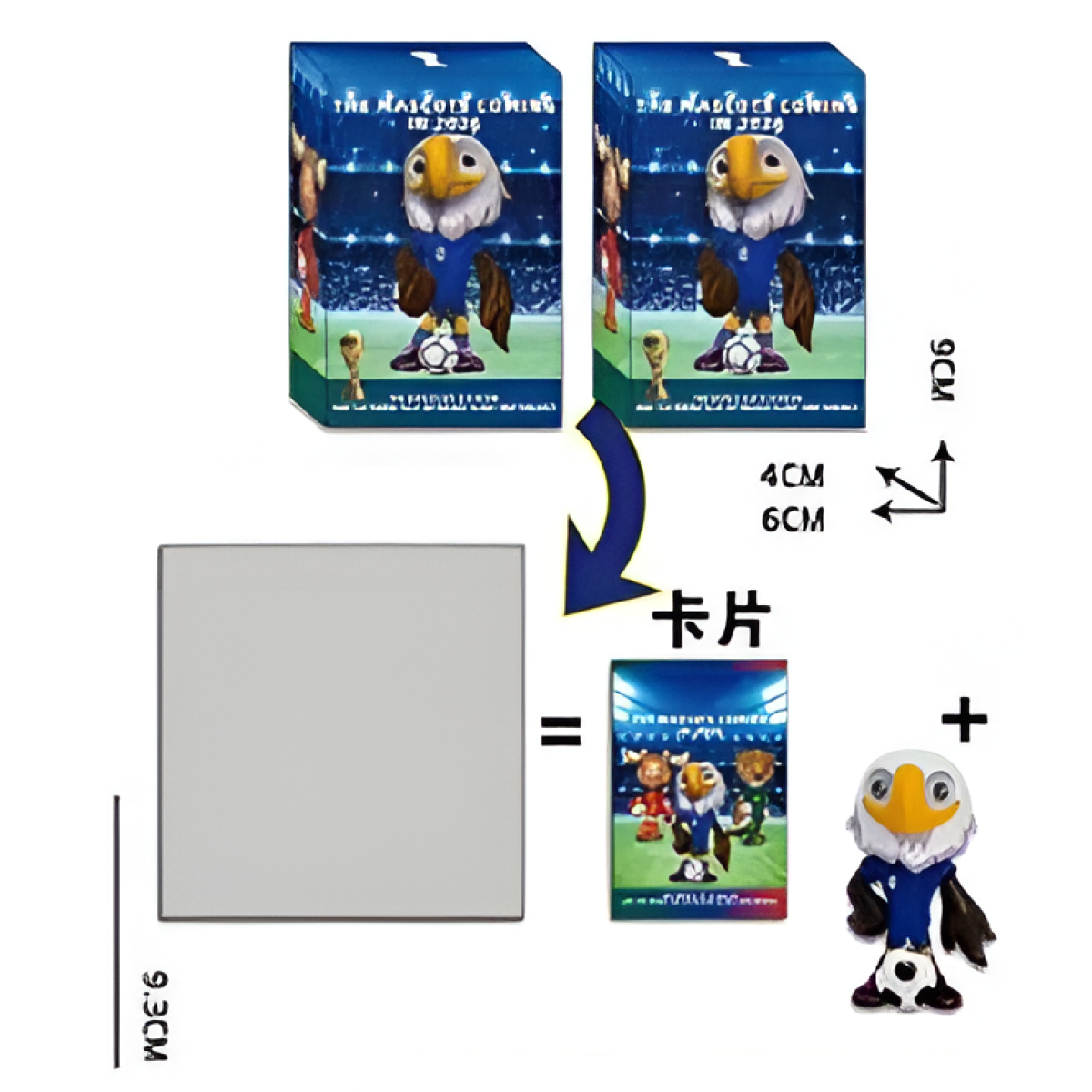 Φιγούρα Έκπληξη Ποδοσφαίρου Blind Box 3cm 88231 - Image 2