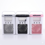 Φορητό Air Cooler & Υγραντήρας Με RGB LED & Δοχείο Νερού 560ml