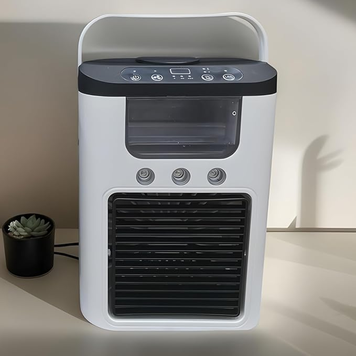 Φορητό Air Cooler & Υγραντήρας Με RGB LED & Δοχείο Νερού 560ml - Image 5