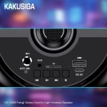 Φορητό Ηχείο Bluetooth 2x4'' 16W RGB TWS KK-4208