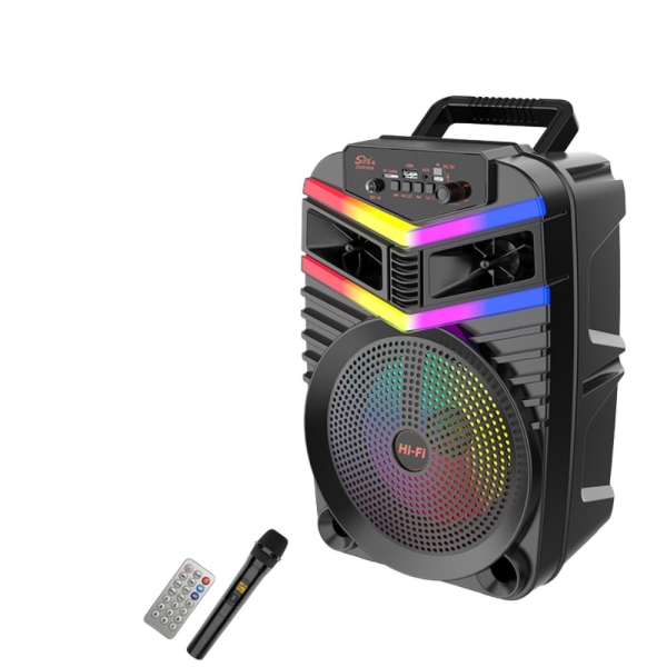 Φορητό Ηχείο Bluetooth Karaoke 8” 20W με Μικρόφωνο ZQS8182W