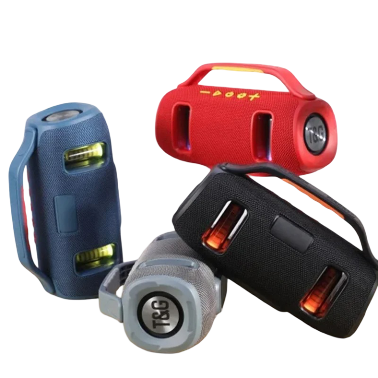 Φορητό Ηχείο Bluetooth Με RGB LED, FM & TWS T&G TG-694