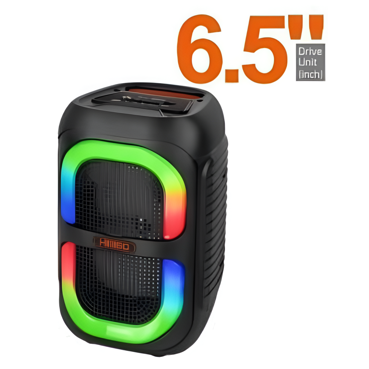 Φορητό Ηχείο Καραόκε 6.5'' Bluetooth Με RGB Και Μικρόφωνο Kimiso QS-3638 - Image 2