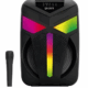 Φορητό Ηχείο Καραόκε 8'' Bluetooth 10W Με RGB Και Μικρόφωνο Kimiso QS-2073