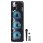 Φορητό Ηχείο Καραόκε 8" Bluetooth Με Ασύρματο Μικρόφωνο Και RGB Φωτισμό GY-8818G