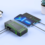 Φορητός Εκκινητής Μπαταρίας 12V με Διπλή USB Έξοδο & Power Bank 10000mAh Hoco QS1 Spring - Image 5