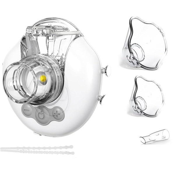 Φορητός Νεφελοποιητής Με Μάσκες Mesh Nebulizer H315