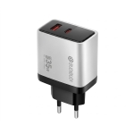 Φορτιστής 35W PD Με USB Και Type-C Budi-040