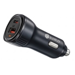 Φορτιστής Αυτοκινήτου 50W QC4.0 PD Με USB Και Type-C Budi-057