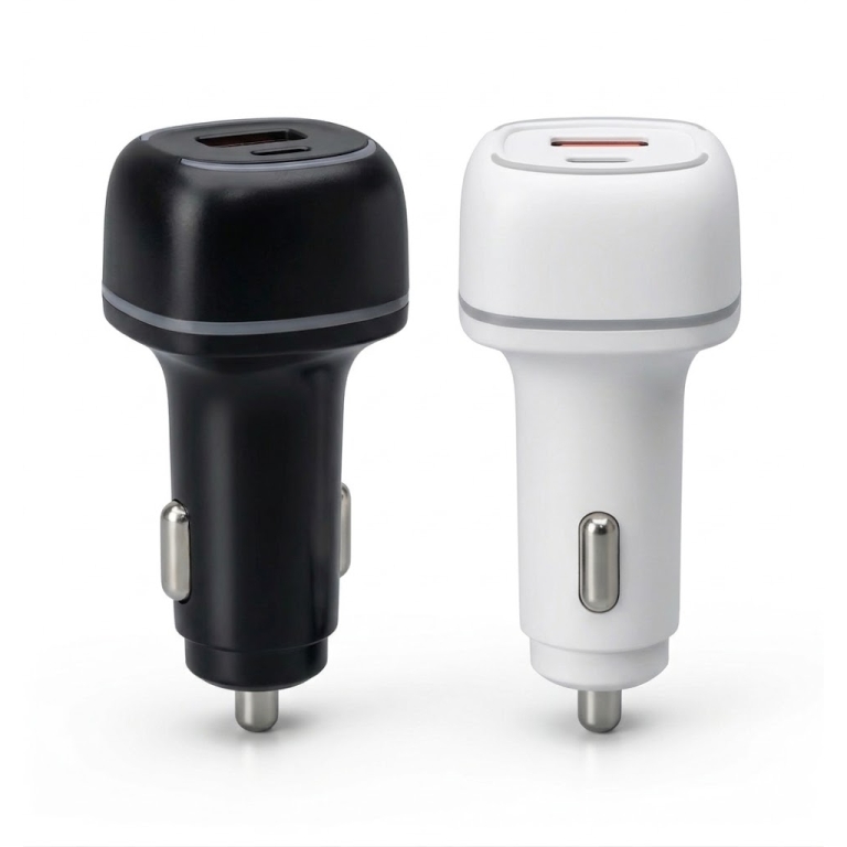 Φορτιστής Αυτοκινήτου Fast Charge Με USB Και Type-C KF-504