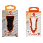 Φορτιστής Αυτοκινήτου Με Θύρα USB & USB-C 3A 12-24V Technovo TN-B010