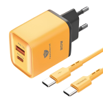 Φορτιστής Γρήγορης Φόρτισης 20W Με USB + Type-C Και Καλώδιο Type-C Σε Type-C 1m Technovo TN-F053