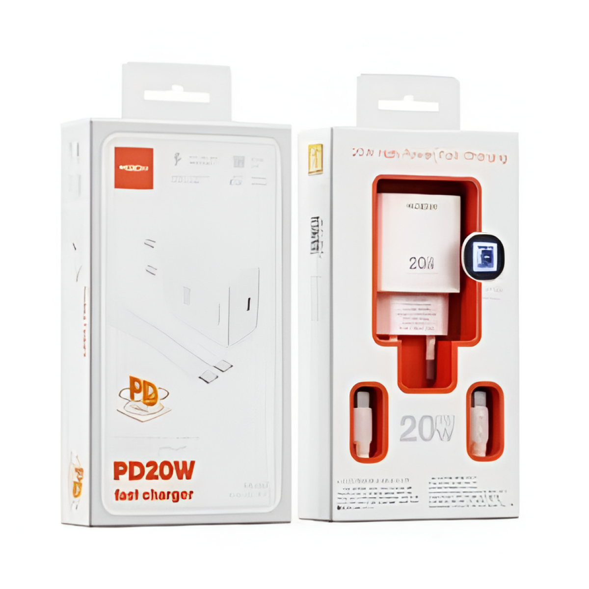 Φορτιστής PD 20W Type-C Με Καλώδιο Moxom MX-HC310