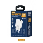 Φορτιστής Ταχείας Φόρτισης GaN 33W USB & USB-C Azeada AZ-A15 - Image 5