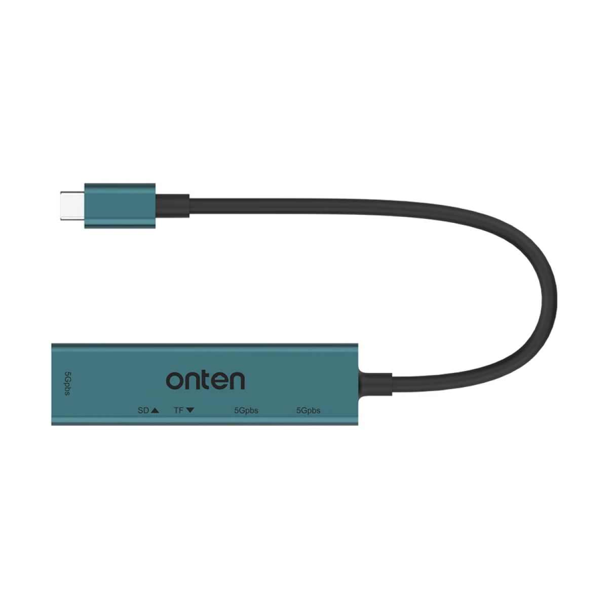 Hub USB-C Με 3 Θύρες USB Και SD/TF Card Reader Onten OTN-9597 - Image 2