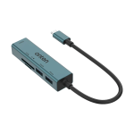 Hub USB-C Με 3 Θύρες USB Και SD/TF Card Reader Onten OTN-9597 - Image 3