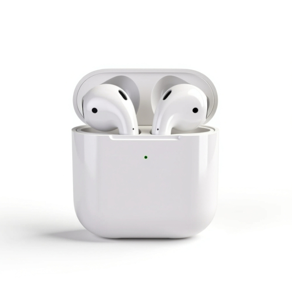 i18 Earbud Bluetooth Handsfree Ακουστικά με Θήκη Φόρτισης Λευκά