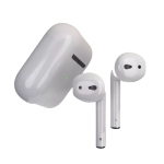 i18 Earbud Bluetooth Handsfree Ακουστικά με Θήκη Φόρτισης Λευκά
