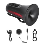 Ηλεκτρική Κόρνα Ποδηλάτου 120dB Με Φως LED & USB Φόρτιση - Bicycle Horn and Light
