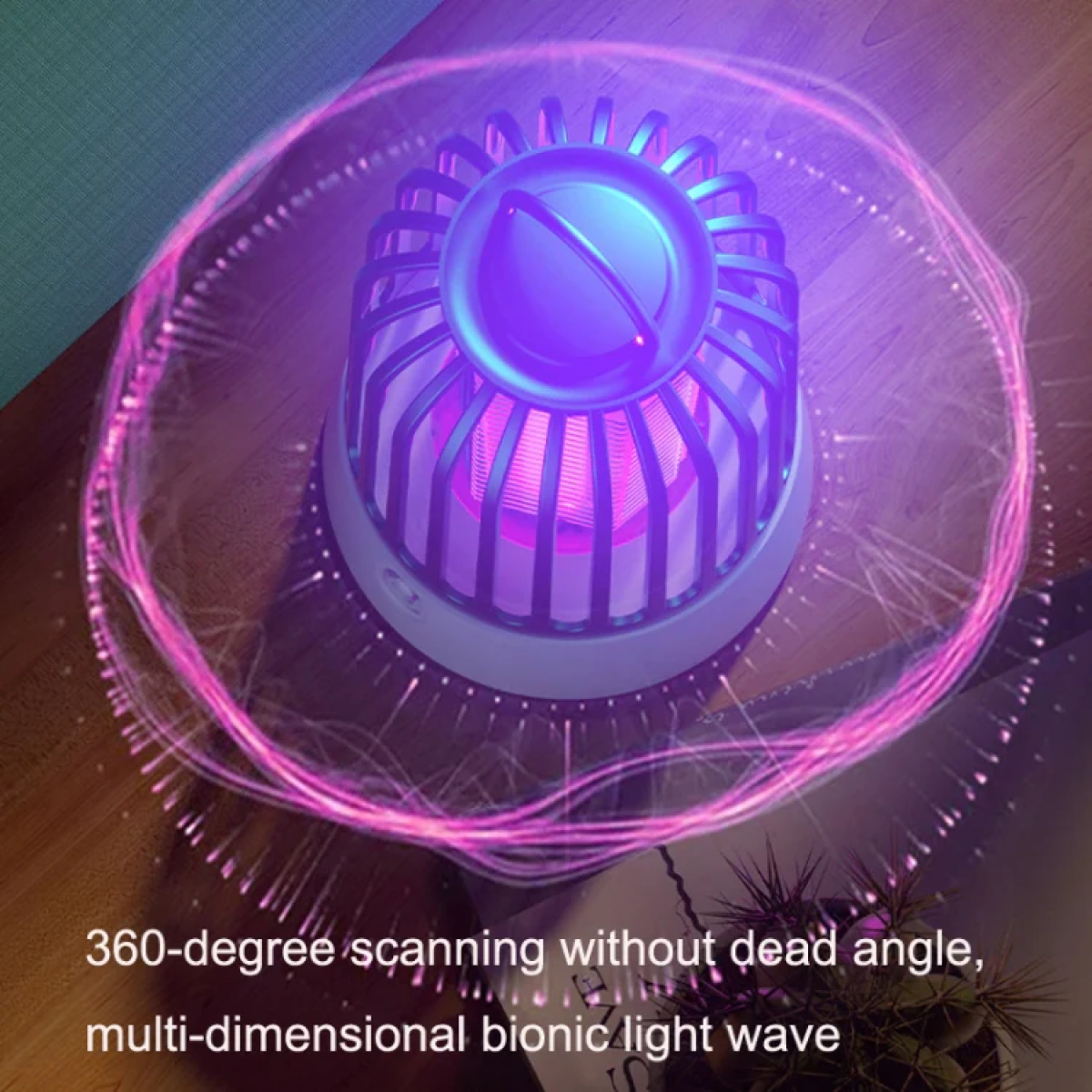 Ηλεκτρική Λάμπα Κουνουπιών UV Με Αναρρόφηση & USB - Image 2