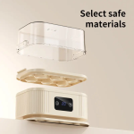 Ηλεκτρικός Βραστήρας Αυγών 200W Με Οθόνη Και Χρονοδιακόπτη Για 6 Αυγά - Image 5