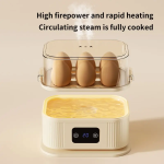 Ηλεκτρικός Βραστήρας Αυγών 200W Με Οθόνη Και Χρονοδιακόπτη Για 6 Αυγά - Image 7