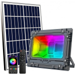 Ηλιακός Προβολέας RGB 800W Αλουμινίου Με Τηλεχειρισμό Και Bluetooth MJ-AW800C