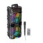 KAKUSIGA KK-8213 Bluetooth Speaker με Διπλά Ηχεία, Subwoofer, LED Lights, TWS, USB, TF Card & AUX