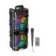 KAKUSIGA KK-8213 Bluetooth Speaker με Διπλά Ηχεία, Subwoofer, LED Lights, TWS, USB, TF Card & AUX