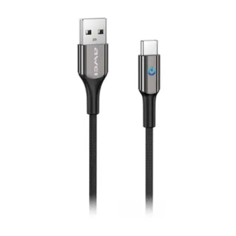 Καλώδιο Φόρτισης & Δεδομένων USB-A Σε Type-C 45W Awei CL-9T