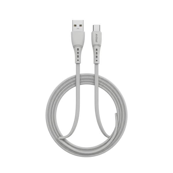 Καλώδιο Φόρτισης Και Δεδομένων USB Σε Type-C 3.1A 2m Andowl Q-SJ12A