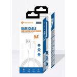 Καλώδιο Φόρτισης & Μεταφοράς Δεδομένων USB-A Σε Lightning 5A 1m Technovo TN-D086 - Image 2