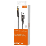 Καλώδιο Φόρτισης USB Σε Lightning Με Auto Power-Off 3A 1.2m Moxom LX-CB803