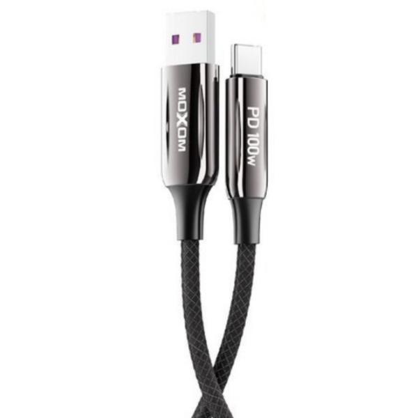 Καλώδιο Φόρτισης USB Σε Type-C 100W 1.2m Moxom LX-CB839