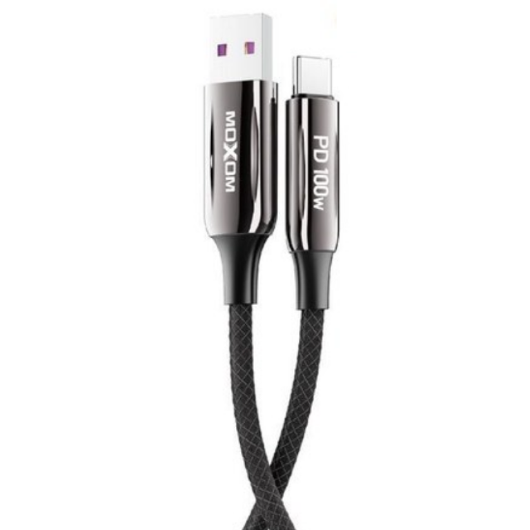 Καλώδιο Φόρτισης USB Σε Type-C 100W 1.2m Moxom LX-CB839