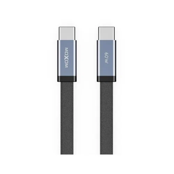 Καλώδιο Γρήγορης Φόρτισης USB-C Σε USB-C 60W 1m Moxom MX-CB372