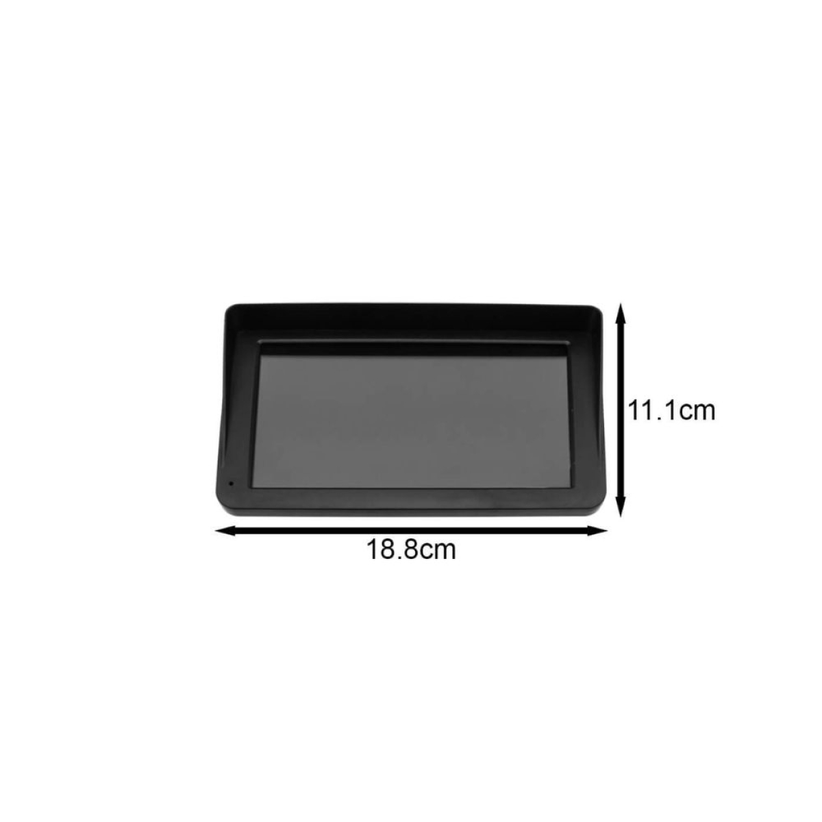 Κάμερα Καταγραφής HD DVR Οπισθοπορείας Αυτοκινήτου με Οθόνη 7" και Βεντούζα (USB/Bluetooth/AUX/FM/GPS/Wi-Fi) 12-24V 3A CTC-7107B PERVOI