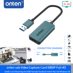 Κάρτα Λήψης Video USB 3.0 Σε HDMI 4K 60Hz Με Έξοδο 1080p Onten OTN-US331 - Image 3
