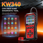 Konnwei KW340 Διαγνωστικό Εργαλείο Αυτοκινήτου OBD2 CAN EOBD Με Έλεγχο Μπαταρίας 2.8” TFT - Image 4