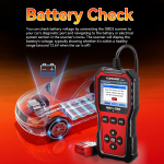 Konnwei KW340 Διαγνωστικό Εργαλείο Αυτοκινήτου OBD2 CAN EOBD Με Έλεγχο Μπαταρίας 2.8” TFT - Image 6