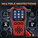 Konnwei KW341 Ψηφιακό Battery Tester Αυτοκινήτου Με Έγχρωμη Οθόνη 2.8" - Image 8