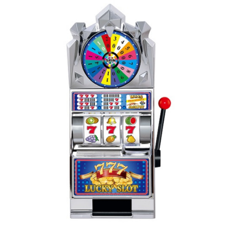 Κουμπαράς Κουλοχέρης Με Νομίσματα Και Τζάκποτ Slot Machine 558