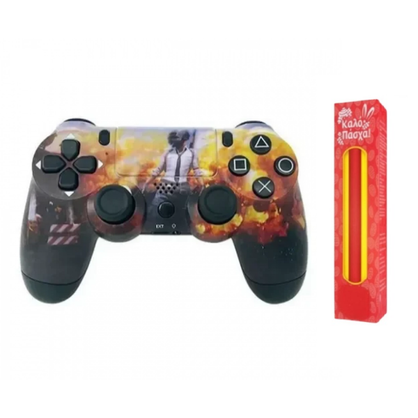 Λαμπάδα Ασύρματο Χειριστήριο Doubleshock 4 Bluetooth Για PS4 PUBG