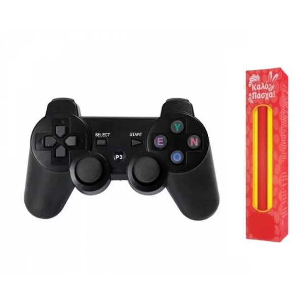 Λαμπάδα Ασύρματο χειριστήριο Doubleshock III PS3 OEM μαύρο