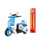 Λαμπάδα Ηλεκτροκίνητη παιδική Vespa 6V για ηλικίες 2-5 ετών Y-MB6129-B μπλε