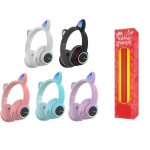 Λαμπάδα L450 Ασύρματα Ακουστικά Cat Ear Headphones