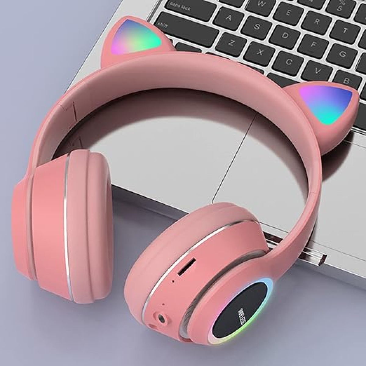 Λαμπάδα L450 Ασύρματα Ακουστικά Cat Ear Headphones - Image 2