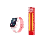 Λαμπάδα Παιδικό Smartwatch A73E με GPS, 4G και Κάμερα HD για Βιντεοκλήσεις - Ροζ